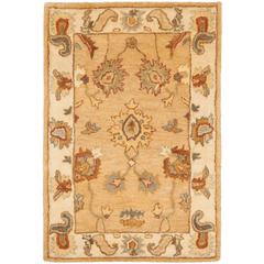 BERGAMA, TAUPE / IVORY, 2' X 3', Area Rug