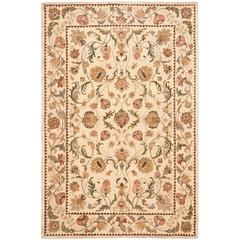 BERGAMA, IVORY / IVORY, 6' X 9', Area Rug