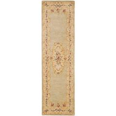 BERGAMA, LIGHT GREEN / BEIGE, 2' X 3', Area Rug