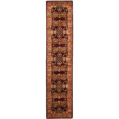 BERGAMA, RED / RUST, 2'-3" X 10', Area Rug