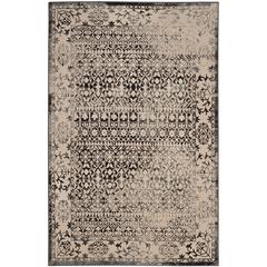 BRILLIANCE, CREAM / DARK GREY, 5'-1" X 7'-6", Area Rug