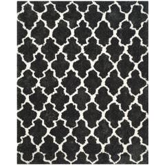 SG-BSG-Barcelona Shag, GRAPHITE / IVORY, 8' X 10', Area Rug, BSG319D-8