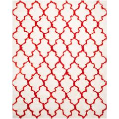 SG-BSG-Barcelona Shag, IVORY / RUST, 8' X 10', Area Rug, BSG319E-8
