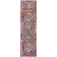 BRISTOL, ROSE / MULTI, 2'-3" X 8', Area Rug