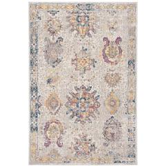 BRISTOL, LIGHT GREY / BLUE, 4' X 6', Area Rug, BTL359A-4