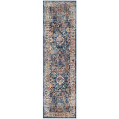 BRISTOL, BLUE / LIGHT GREY, 2'-3" X 8', Area Rug, BTL361C-28
