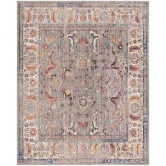 BRISTOL, GREY / LIGHT GREY, 8' X 10', Area Rug