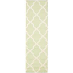 CAMBRIDGE, LIGHT GREEN / IVORY, 2'-6" X 6', Area Rug, CAM121B-26