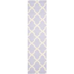 CAMBRIDGE, LAVANDER / IVORY, 2'-6" X 10', Area Rug, CAM121C-210