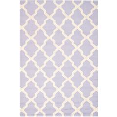 CAMBRIDGE, LAVANDER / IVORY, 6' X 9', Area Rug, CAM121C-6