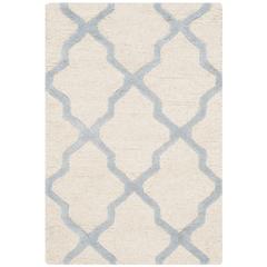 CAMBRIDGE, IVORY / LIGHT BLUE, 2' X 3', Area Rug, CAM121F-2