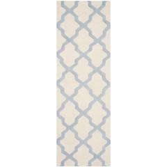 CAMBRIDGE, IVORY / LIGHT BLUE, 2'-6" X 8', Area Rug, CAM121F-28