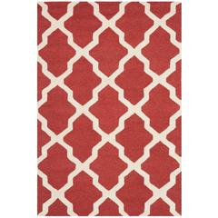 CAMBRIDGE, RUST / IVORY, 4' X 6', Area Rug, CAM121L-4