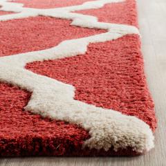 CAMBRIDGE, RUST / IVORY, 6' X 9', Area Rug, CAM121L-6