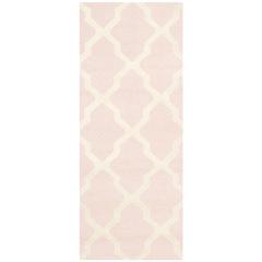 CAMBRIDGE, LIGHT PINK / IVORY, 2'-6" X 6', Area Rug, CAM121M-26