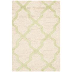 CAMBRIDGE, IVORY / LIGHT GREEN, 2' X 3', Area Rug, CAM121N-2