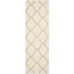 CAMBRIDGE, IVORY / LIGHT GREEN, 2'-6" X 8', Area Rug, CAM121N-28