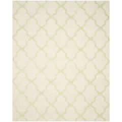 CAMBRIDGE, IVORY / LIGHT GREEN, 8' X 10', Area Rug, CAM121N-8