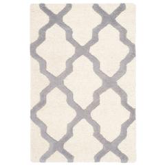 CAMBRIDGE, IVORY / SILVER, 2' X 3', Area Rug, CAM121Y-2