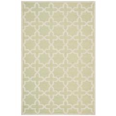 CAMBRIDGE, LIGHT GREEN / IVORY, 6' X 9', Area Rug, CAM125B-6