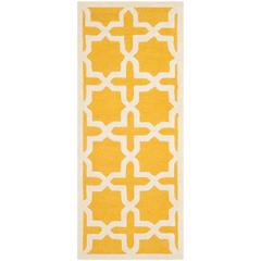 CAMBRIDGE, GOLD / IVORY, 2'-6" X 10', Area Rug, CAM125Q-210