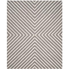 CAMBRIDGE, DARK GREY / IVORY, 8' X 10', Area Rug, CAM129X-8