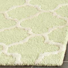CAMBRIDGE, LIGHT GREEN / IVORY, 2'-6" X 10', Area Rug, CAM130B-210