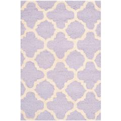 CAMBRIDGE, LAVANDER / IVORY, 2' X 3', Area Rug, CAM130C-2