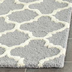CAMBRIDGE, SILVER / IVORY, 2'-6" X 10', Area Rug, CAM130D-210