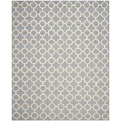 CAMBRIDGE, SILVER / IVORY, 10' X 14', Area Rug, CAM130D-10