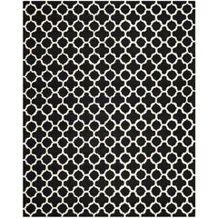 CAMBRIDGE, BLACK / IVORY, 8' X 10', Area Rug, CAM130E-8