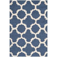 CAMBRIDGE, NAVY / IVORY, 2' X 3', Area Rug, CAM130G-2