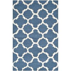 CAMBRIDGE, NAVY / IVORY, 2'-6" X 4', Area Rug, CAM130G-24