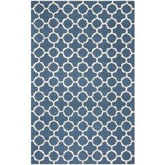 CAMBRIDGE, NAVY / IVORY, 5' X 8', Area Rug, CAM130G-5