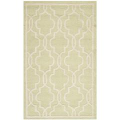 CAMBRIDGE, LIGHT GREEN / IVORY, 3' X 5', Area Rug, CAM131B-3