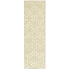 CAMBRIDGE, LIGHT GREEN / IVORY, 2'-6" X 8', Area Rug, CAM132B-28