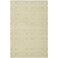 CAMBRIDGE, LIGHT GREEN / IVORY, 4' X 6', Area Rug, CAM133B-4
