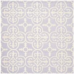 CAMBRIDGE, LAVANDER / IVORY, 6' X 9', Area Rug, CAM133C-6