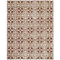 CAMBRIDGE, DARK BROWN / IVORY, 8' X 10', Area Rug, CAM133H-8