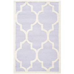 CAMBRIDGE, LAVANDER / IVORY, 2'-6" X 4', Area Rug, CAM134C-24