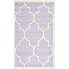 CAMBRIDGE, LAVANDER / IVORY, 2' X 3', Area Rug, CAM134C-2