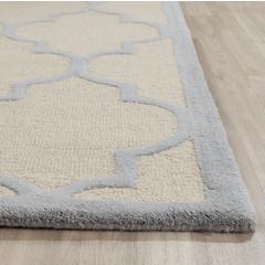 CAMBRIDGE, IVORY / LIGHT BLUE, 2' X 3', Area Rug, CAM134F-2