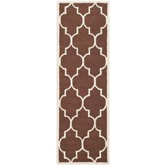 CAMBRIDGE, DARK BROWN / IVORY, 2'-6" X 8', Area Rug, CAM134H-28
