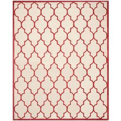 CAMBRIDGE, IVORY / RUST, 8' X 10', Area Rug, CAM134I-8