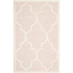 CAMBRIDGE, LIGHT PINK / IVORY, 2'-6" X 4', Area Rug, CAM134M-24