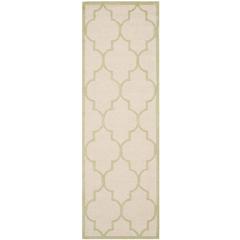 CAMBRIDGE, IVORY / LIGHT GREEN, 2'-6" X 8', Area Rug, CAM134N-28