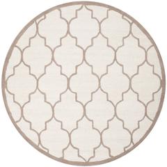 CAMBRIDGE, IVORY / BEIGE, 6' X 6' Round, Area Rug, CAM134P-6R