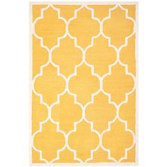 CAMBRIDGE, GOLD / IVORY, 3' X 5', Area Rug, CAM134Q-3