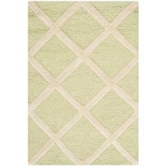CAMBRIDGE, LIGHT GREEN / IVORY, 2' X 3', Area Rug, CAM135B-2