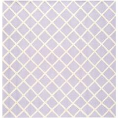 CAMBRIDGE, LAVANDER / IVORY, 6' X 6' Square, Area Rug, CAM135C-6SQ